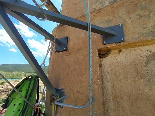 tirolina ferrata silo