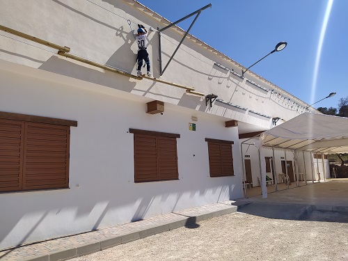 Ferrata urbana albergue